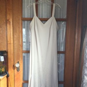 Cream mother of the bride dress